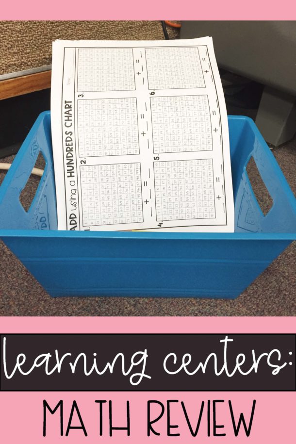 Simple Learning Centers For The Classroom - Teaching With Kaylee B