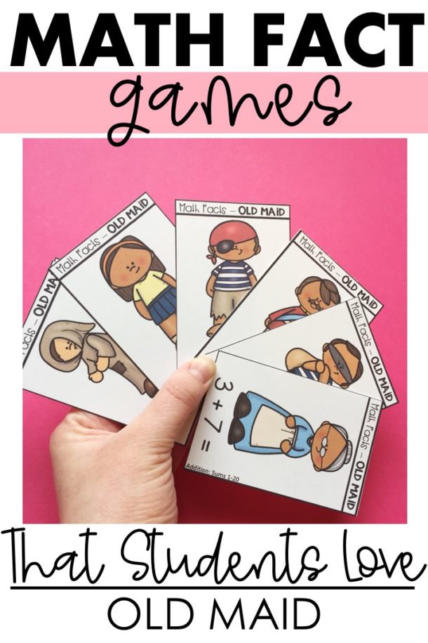 Games with Math Facts that Students Love - Teaching with Kaylee B