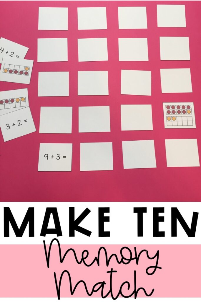 How To Teach Make Ten Strategy - Teaching With Kaylee B