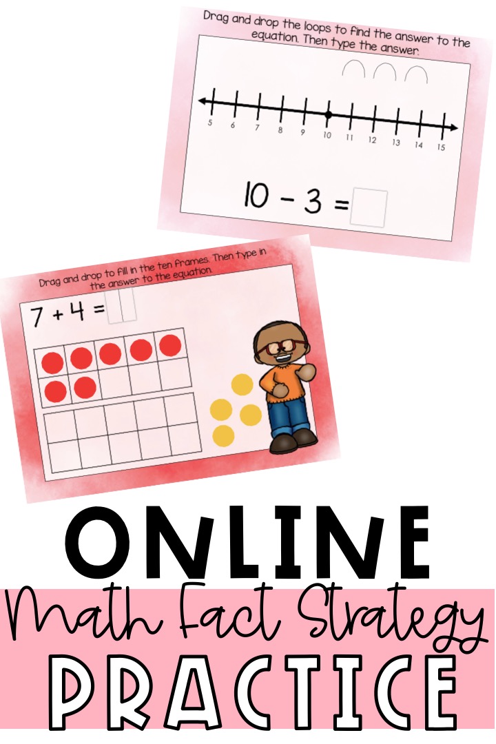 How to Get Students Online Math Fact Practice - Teaching with Kaylee B