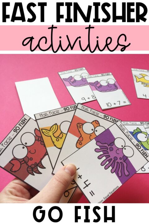 12 Fast Finishers Activities That Are So Fun - Teaching With Kaylee B