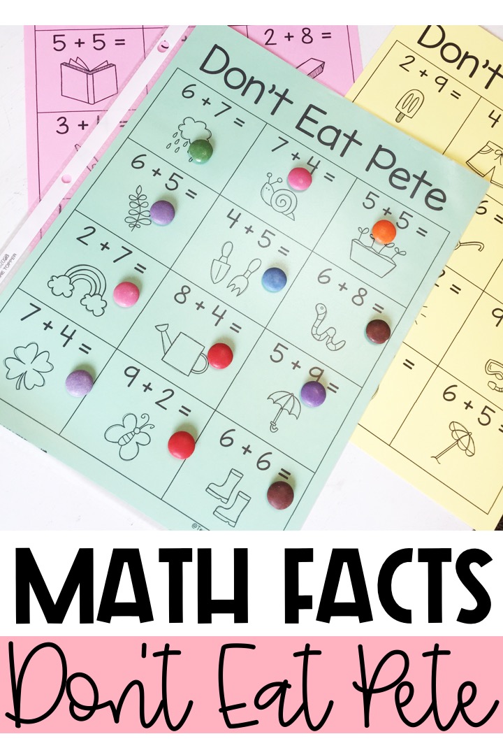 The Best 9 Games For Practicing Math Facts Teaching With Kaylee B