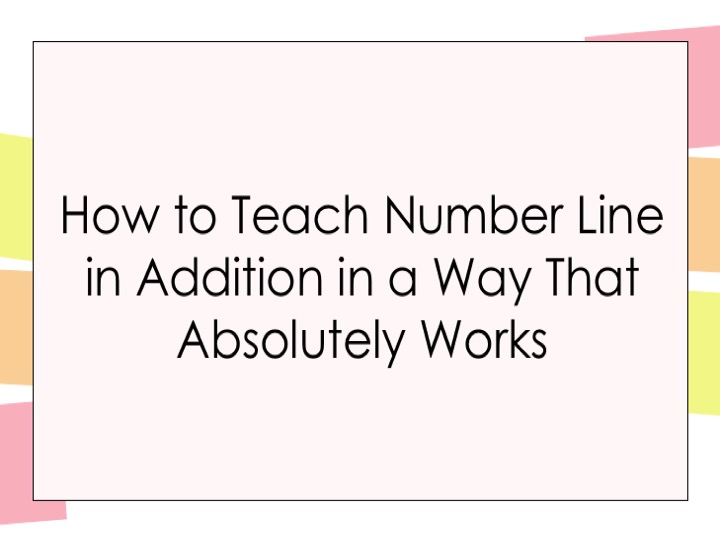 number line in addition