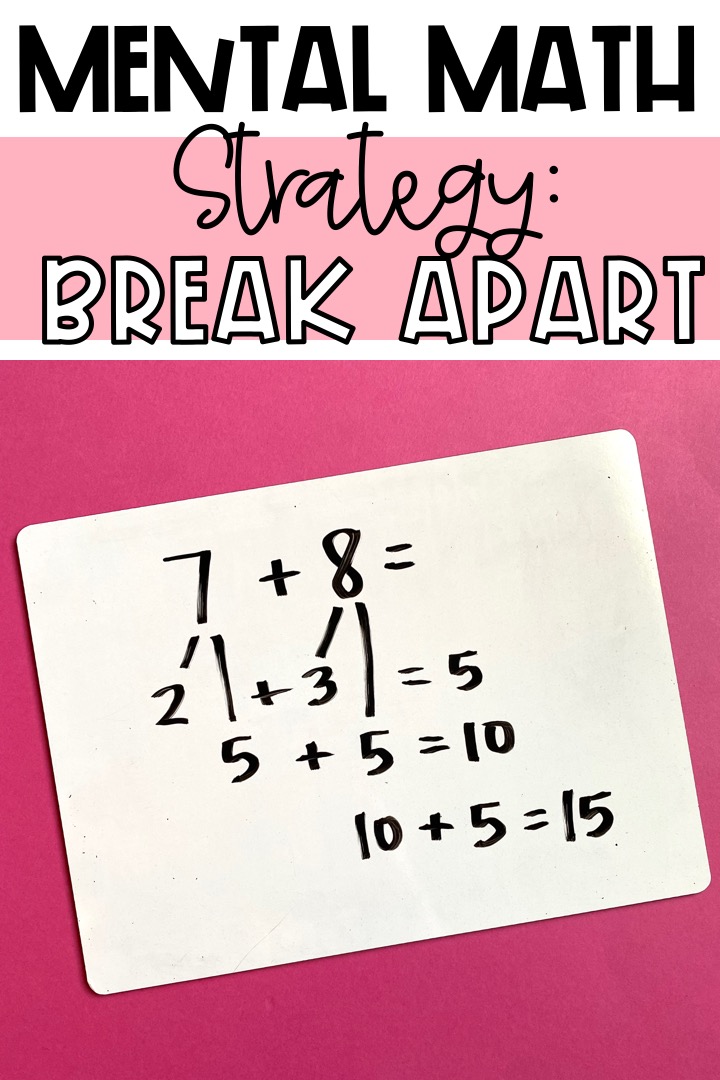 3 Math Mental Strategies That Help With Addition And Subtraction Facts Teaching With Kaylee B