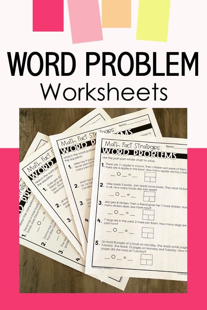 word problem 2nd grade worksheets