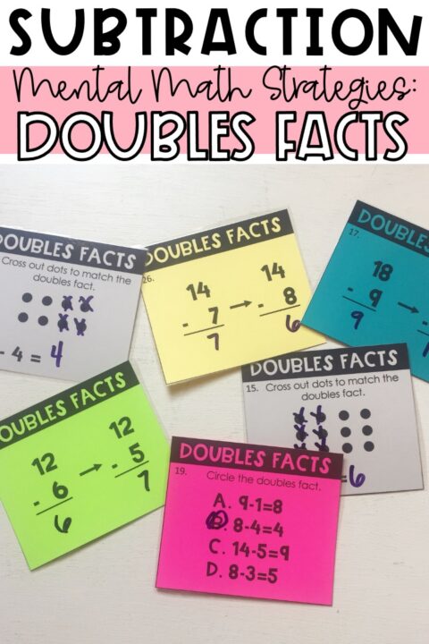 5 Subtraction Mental Math Strategies Your Students Absolutely Need To ...