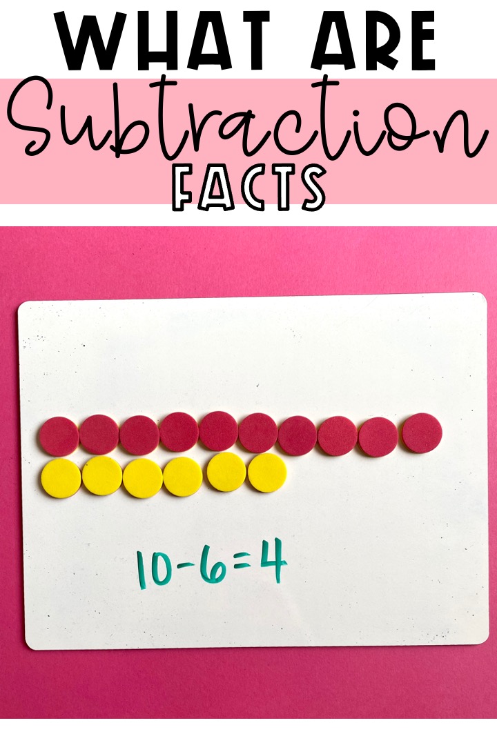 what are subtraction facts