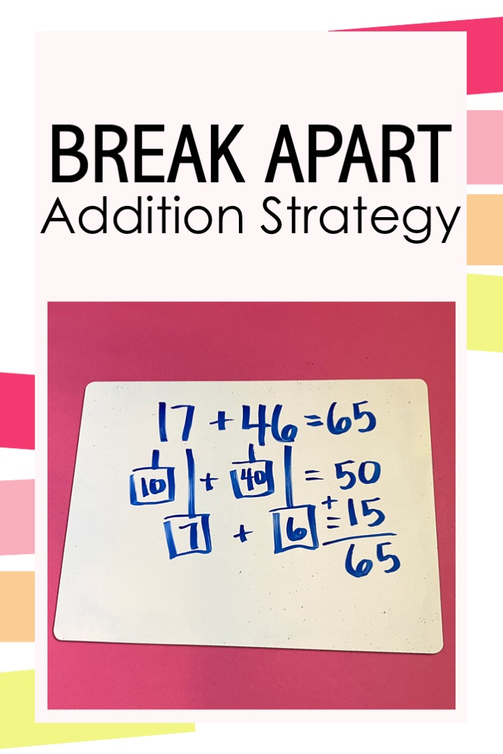 break apart method for addition