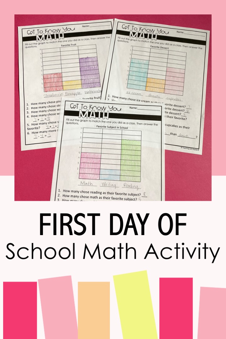 math beginning of the year activities