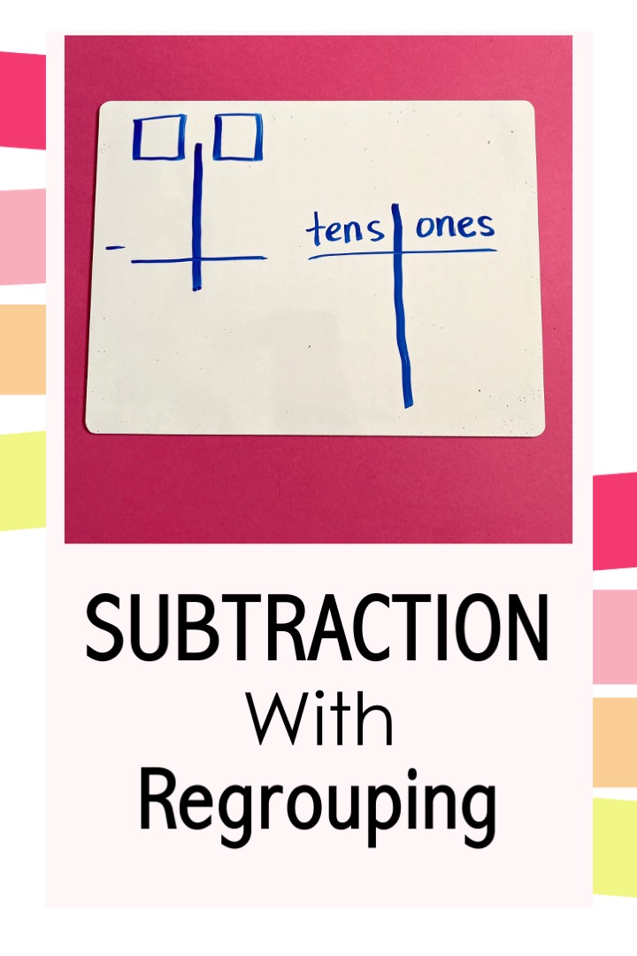 2 digit subtraction with regrouping