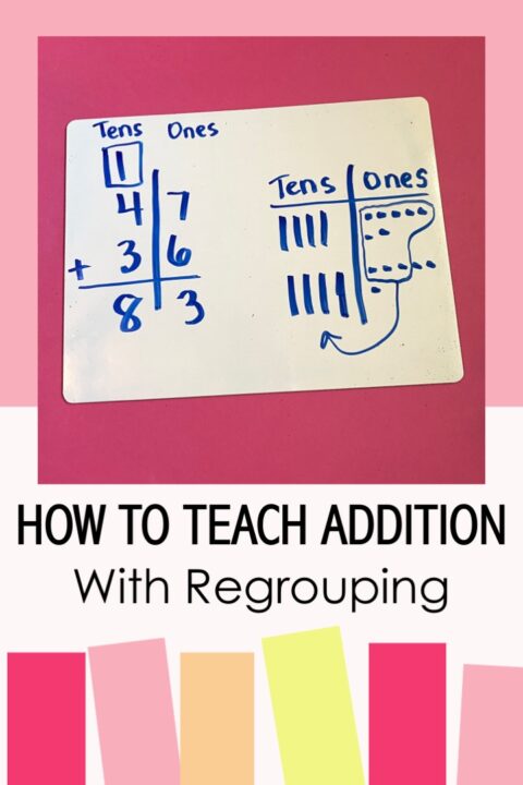 How to Best Teach Addition With Regrouping - Teaching with Kaylee B