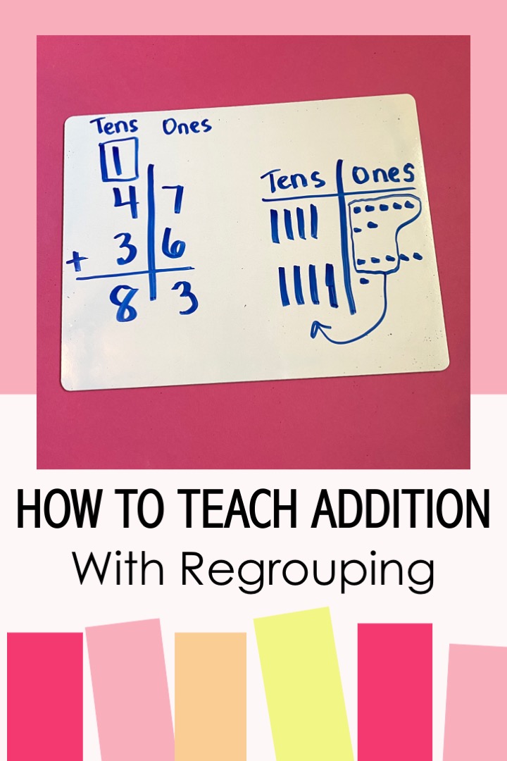 addition with regrouping example