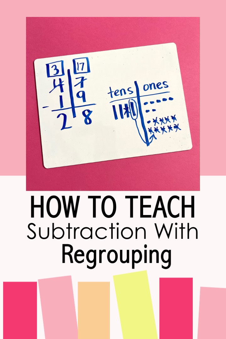 how to subtract 2 digit numbers with regrouping