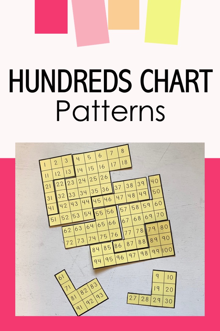 hundreds chart subtraction