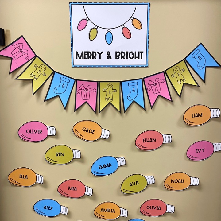3 Ways to Use These Classroom Door Decorations for Christmas ...