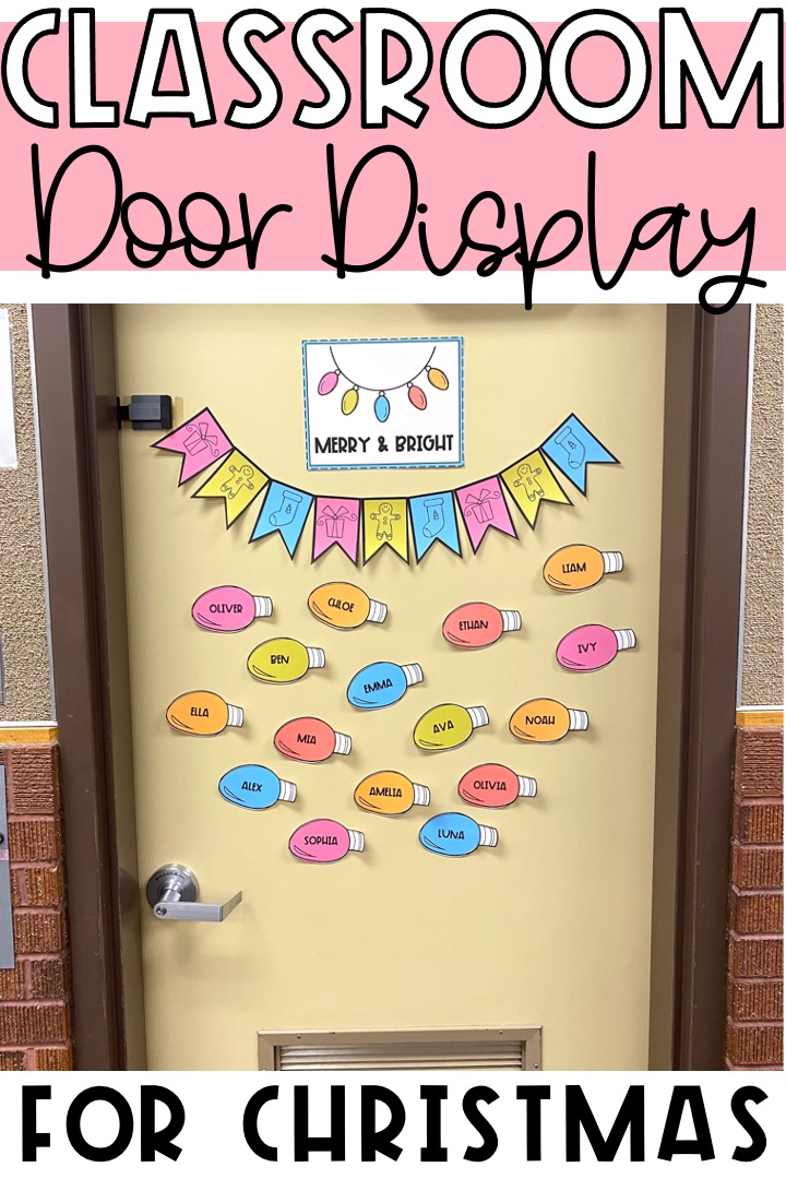 3 Ways to Use These Classroom Door Decorations for Christmas - Teaching ...