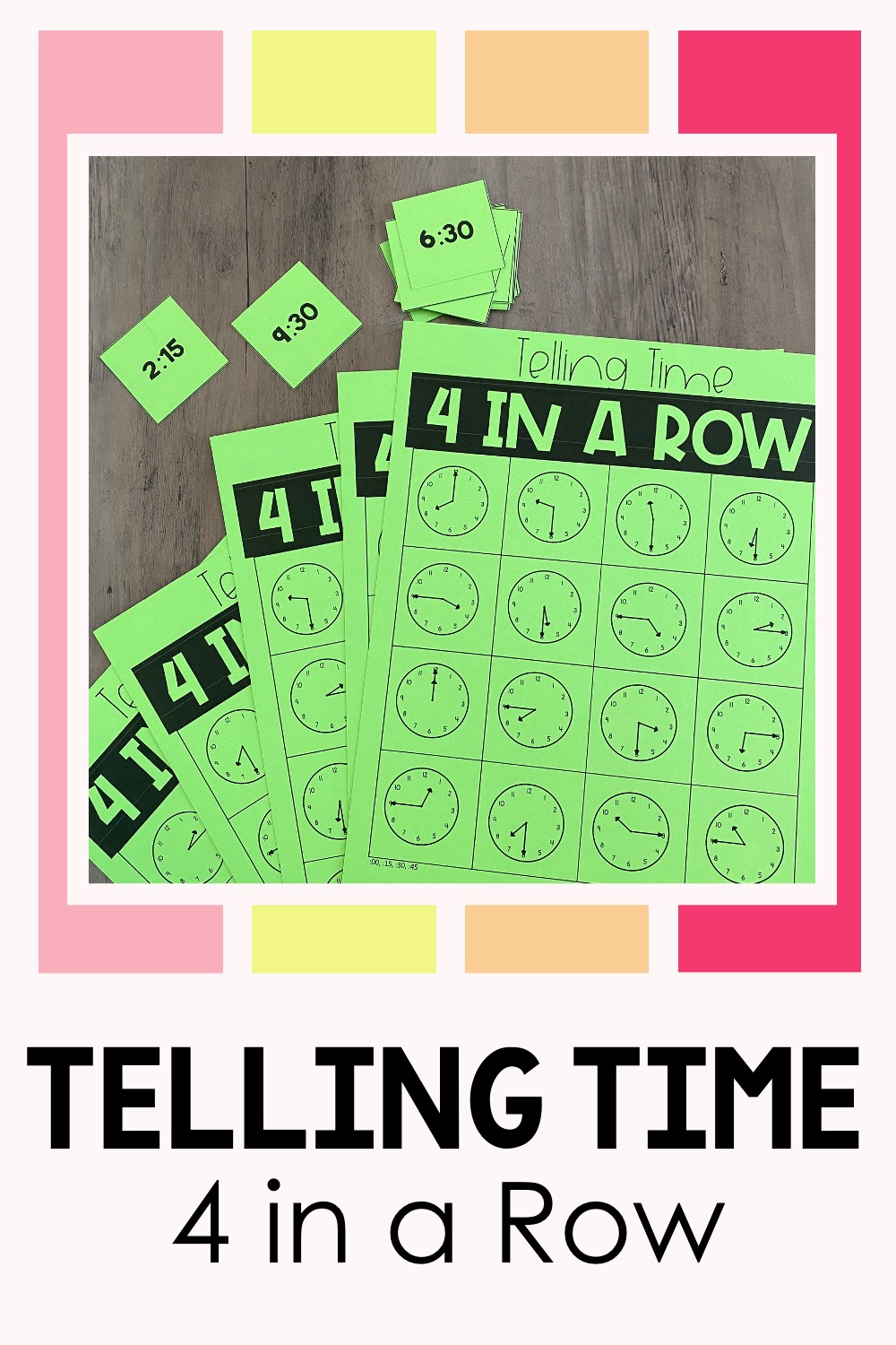 math game telling time