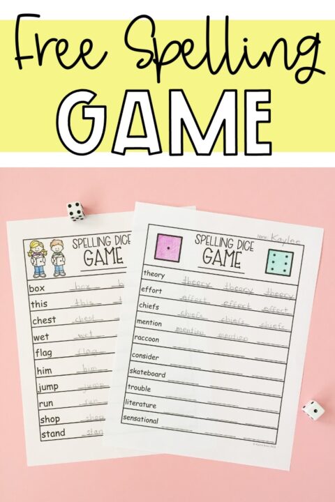 The Best Free Spelling Game Your Class Will Ever Play - Teaching with ...