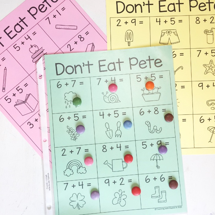 7 Games For Addition That Help Students Learn Their Addition Facts ...