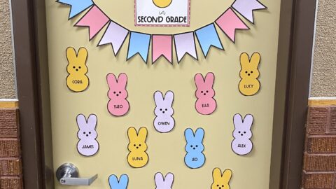 Easter Bunny Classroom Door Decorations That Students and Teachers Love ...