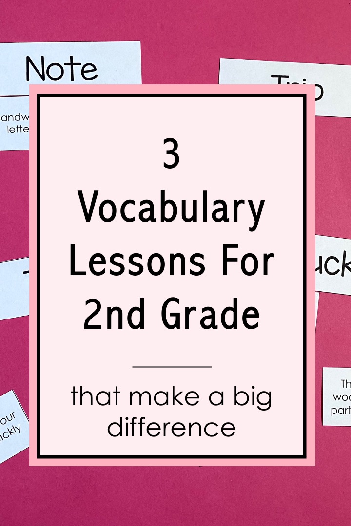 How to Launch a Vocabulary Routine in 10 Minutes a Day - Not So