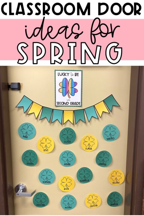 3 Spring Classroom Door Ideas That Will Easily Brighten Up Your Space ...