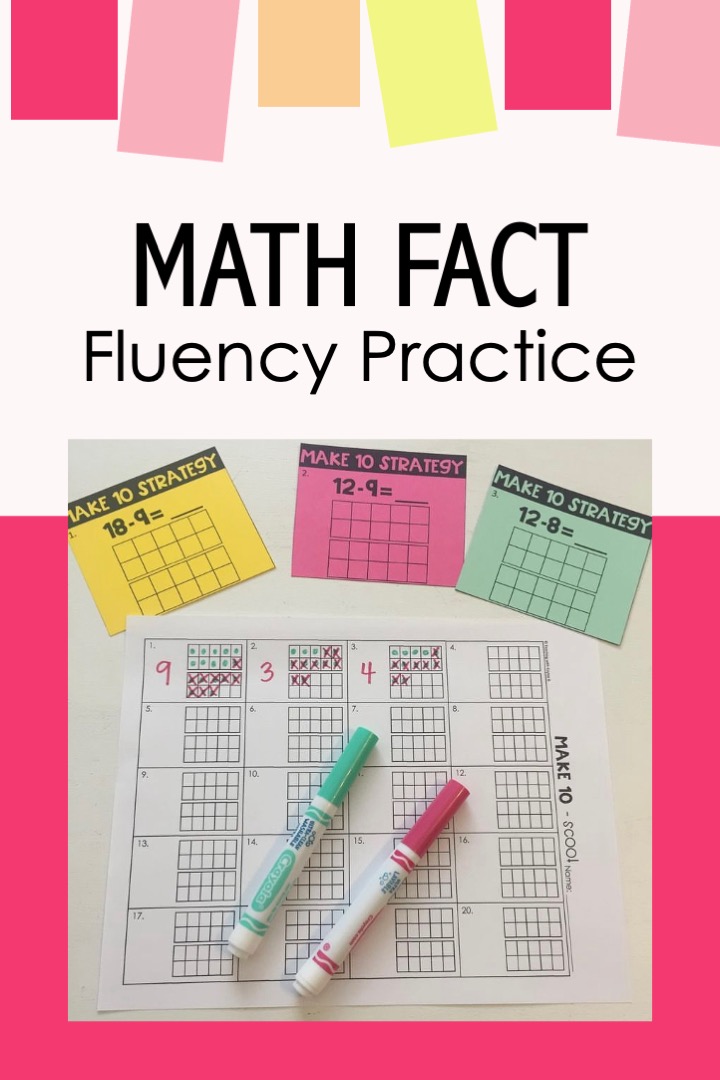 math fact fluency activities 