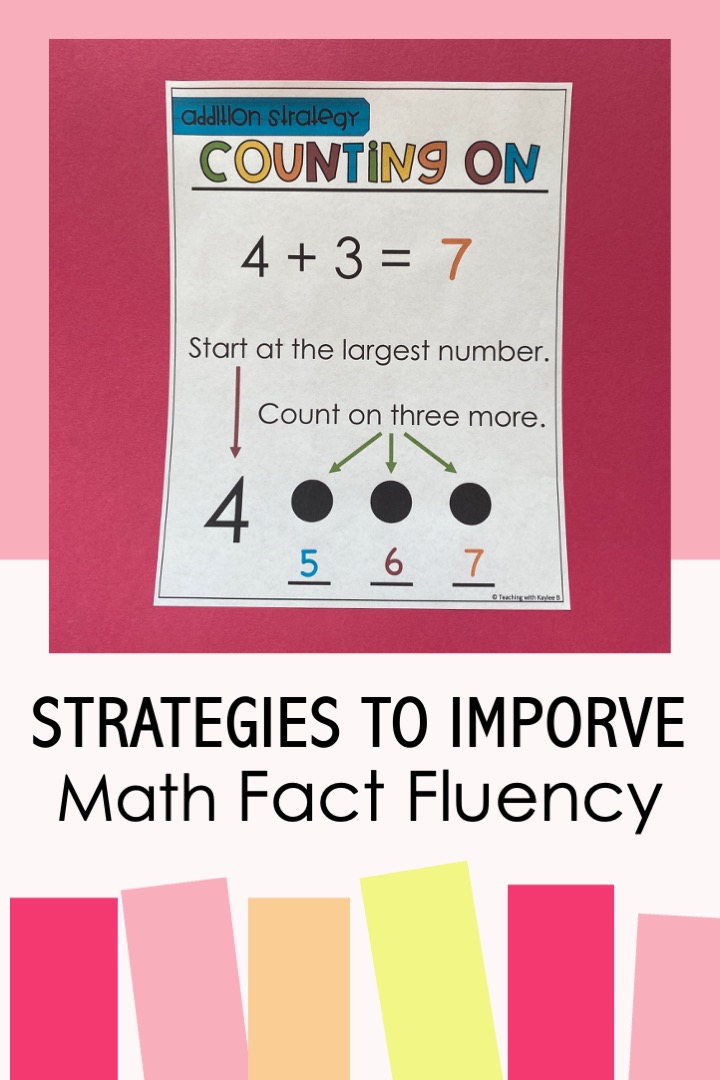 strategies to improve math fact fluency