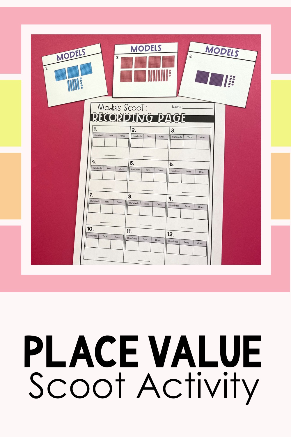 place value math lesson