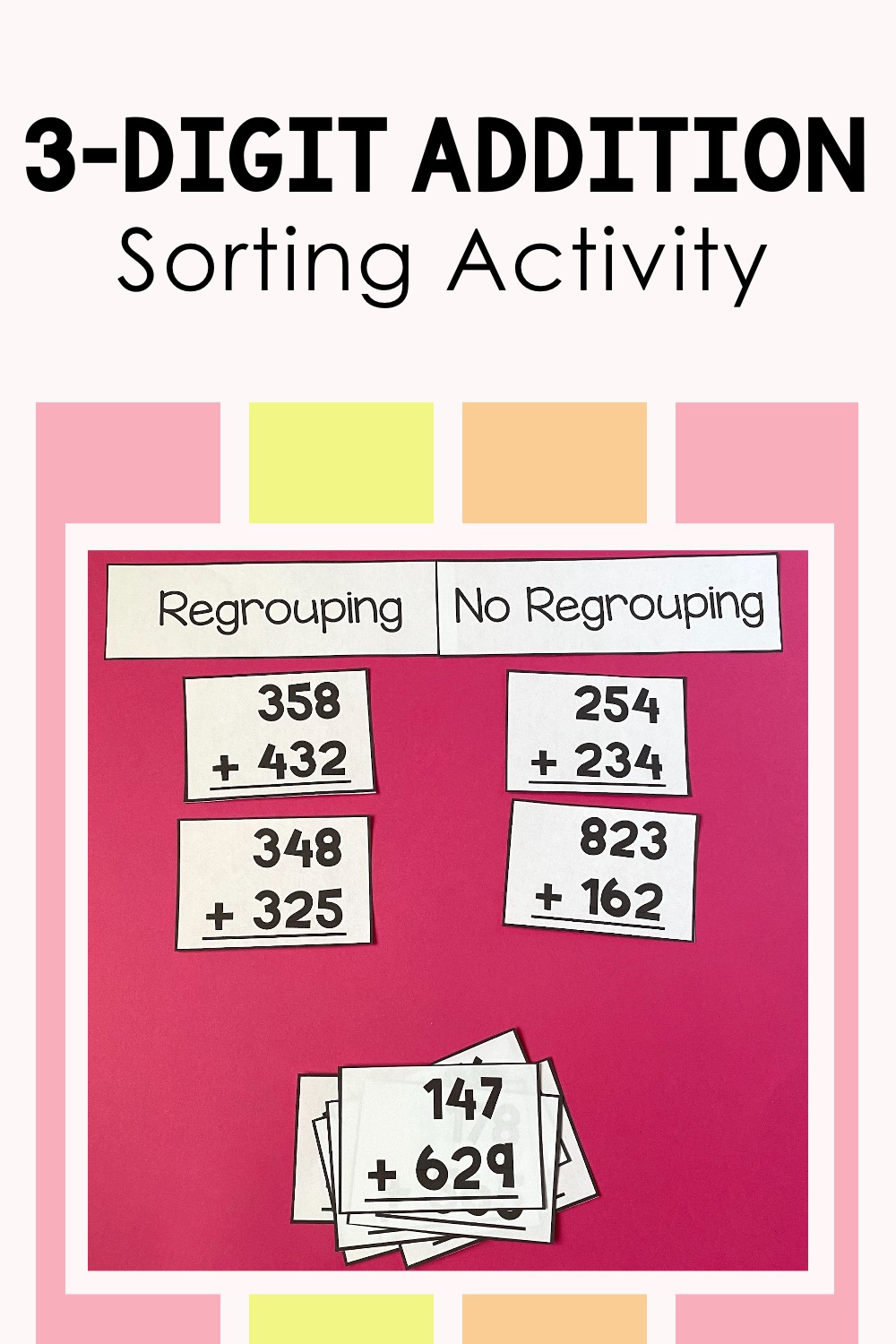 adding 2 3 digit numbers with regrouping