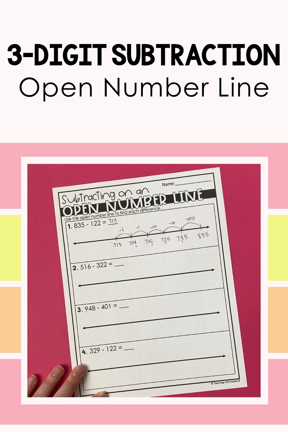 strategies for subtraction