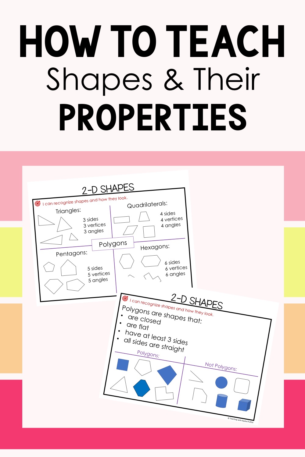 list of 2d shapes and their properties pdf