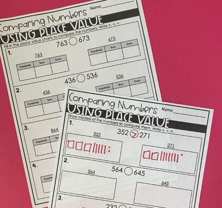 Comparing 3 Digit Numbers: How to teach comparing numbers in a way that brings lasting success