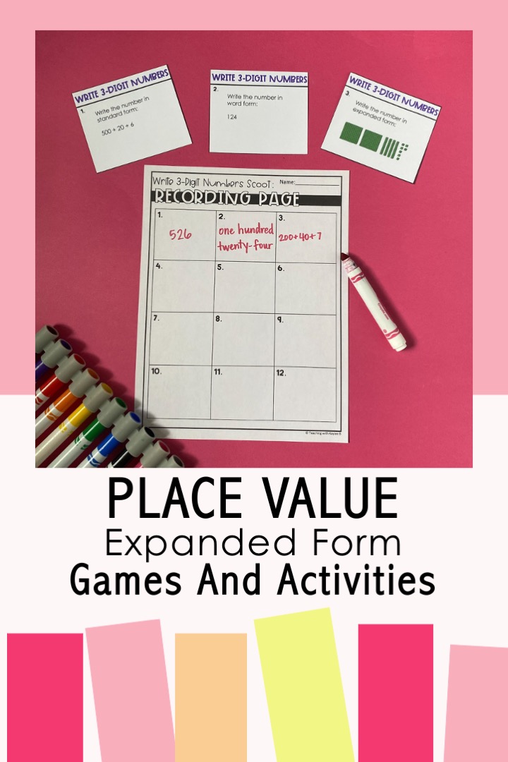 writing place value in expanded form