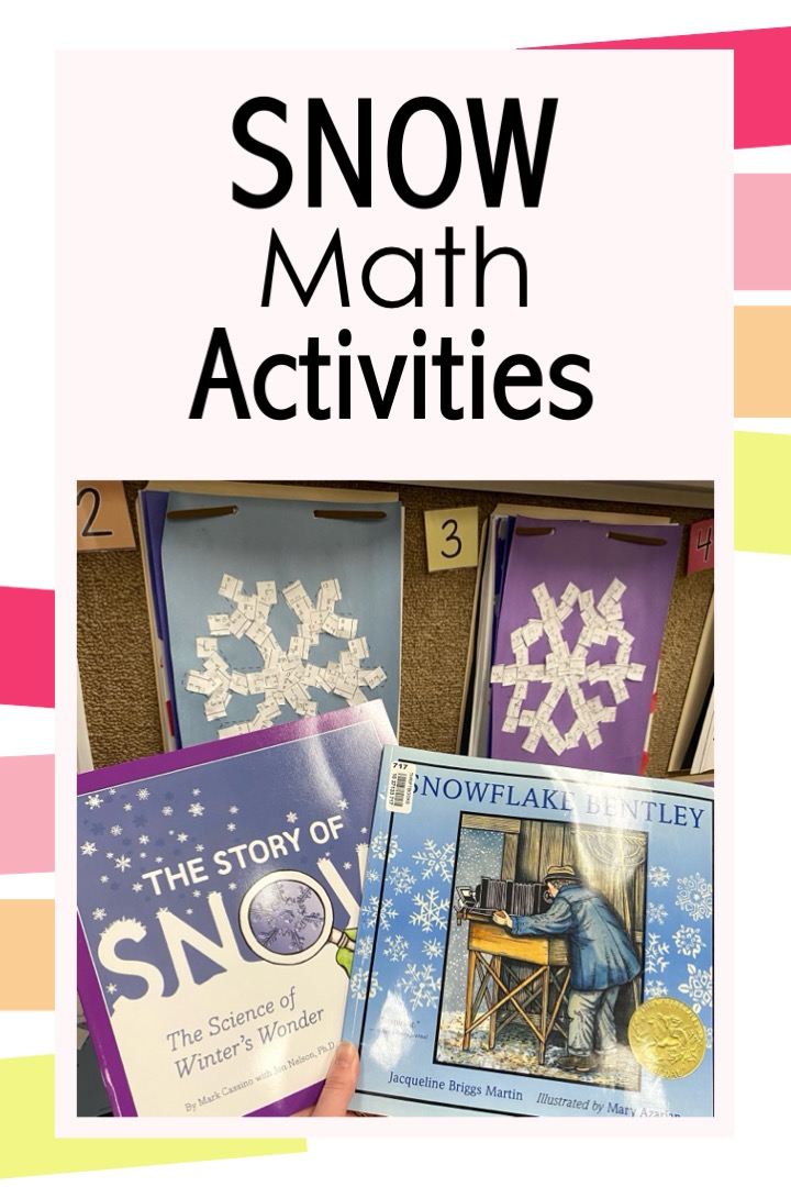 snow math activities