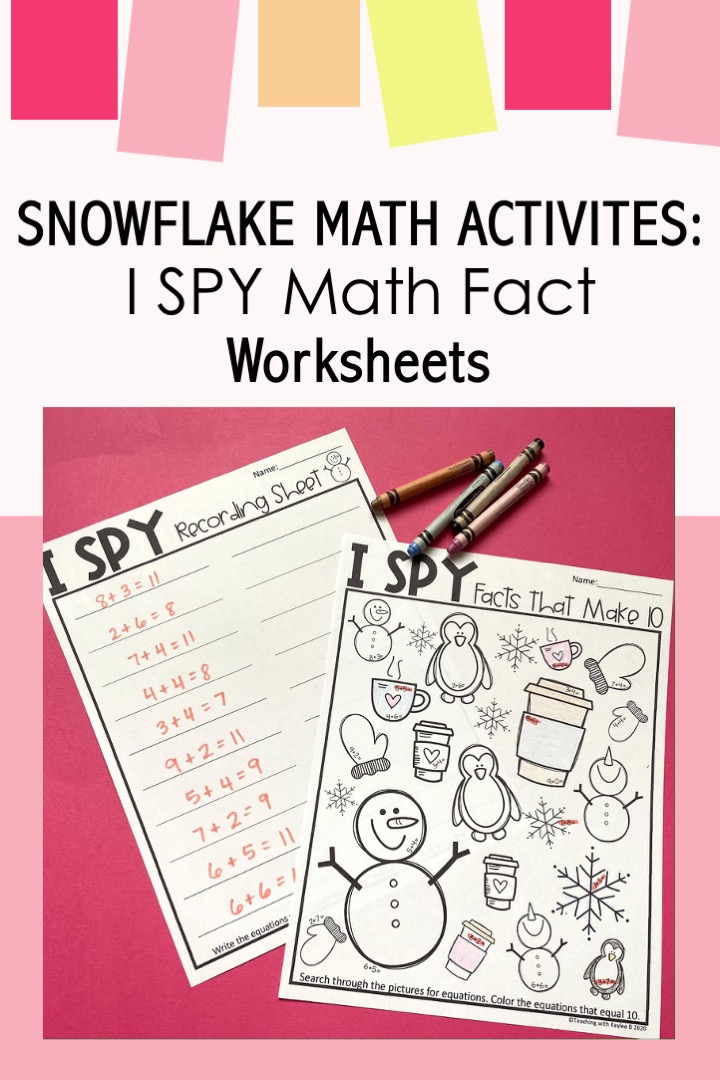 snowflake math activities