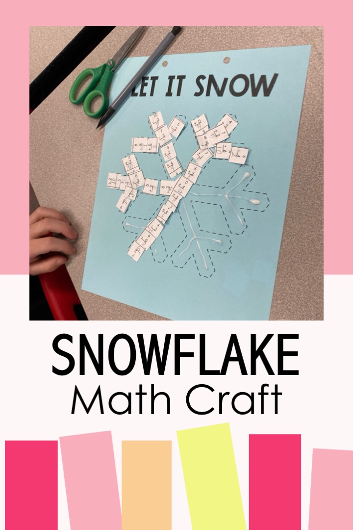 Snowflake Math Craft