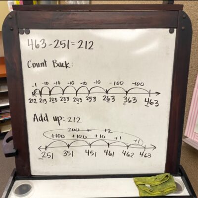 How to Subtract 3-Digit Numbers on an Open Number Line