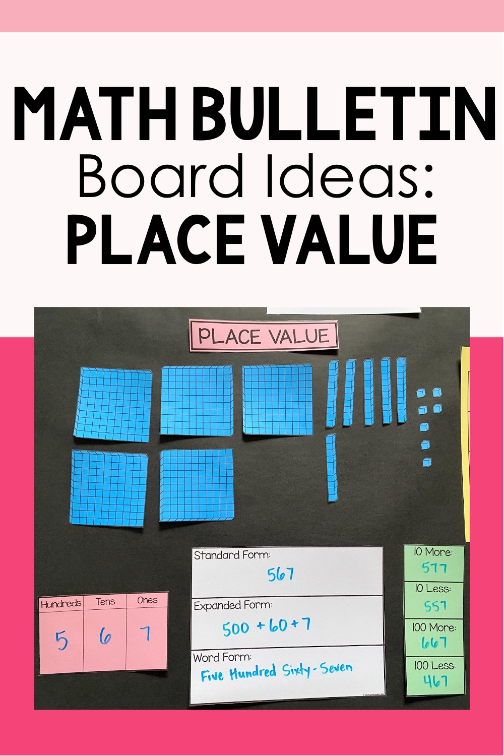 math classroom bulletin board ideas