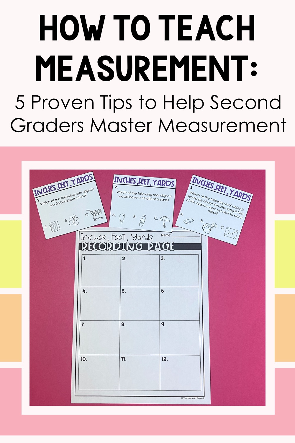 how to teach measurement