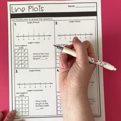 How to Best Teach Line Plots in Math to 2nd Grade Students