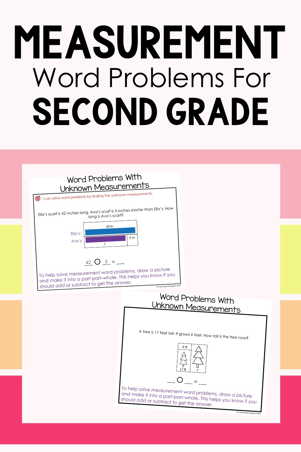 measurement word problems grade 2