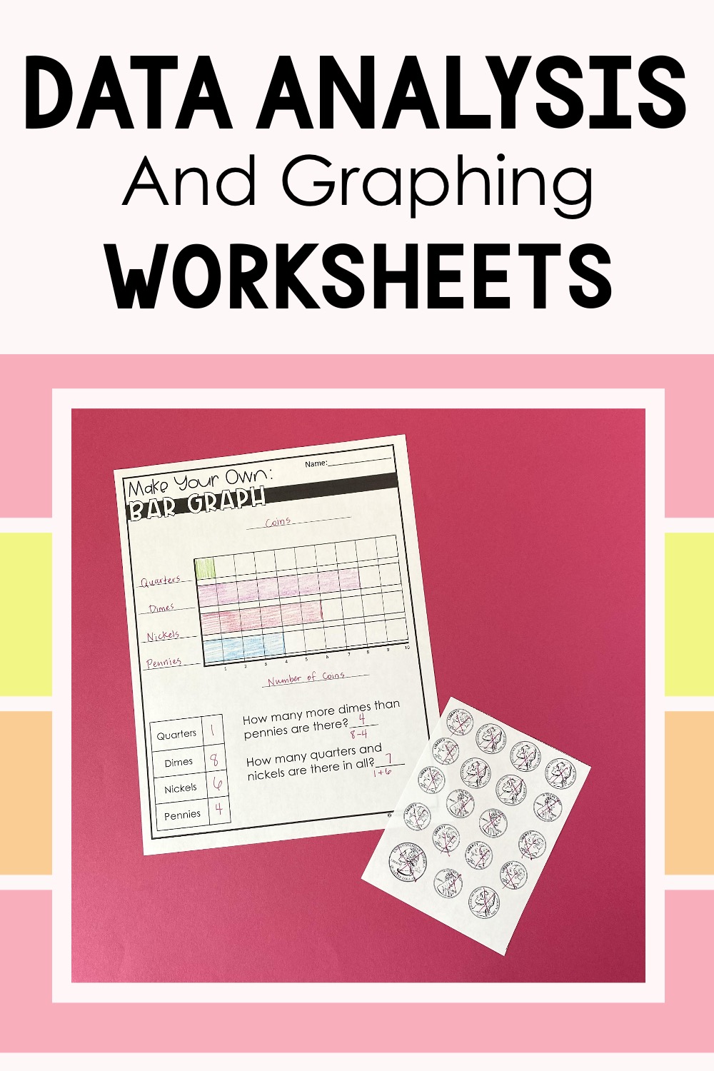 data analysis and graphing worksheet