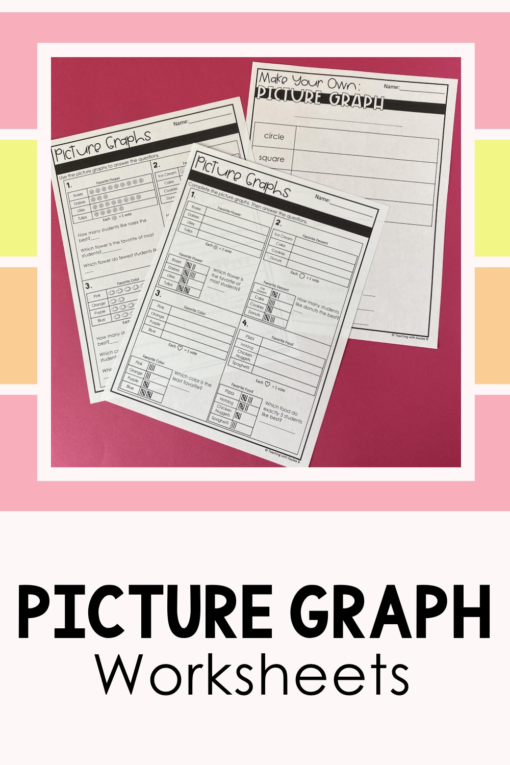 picture graph worksheets