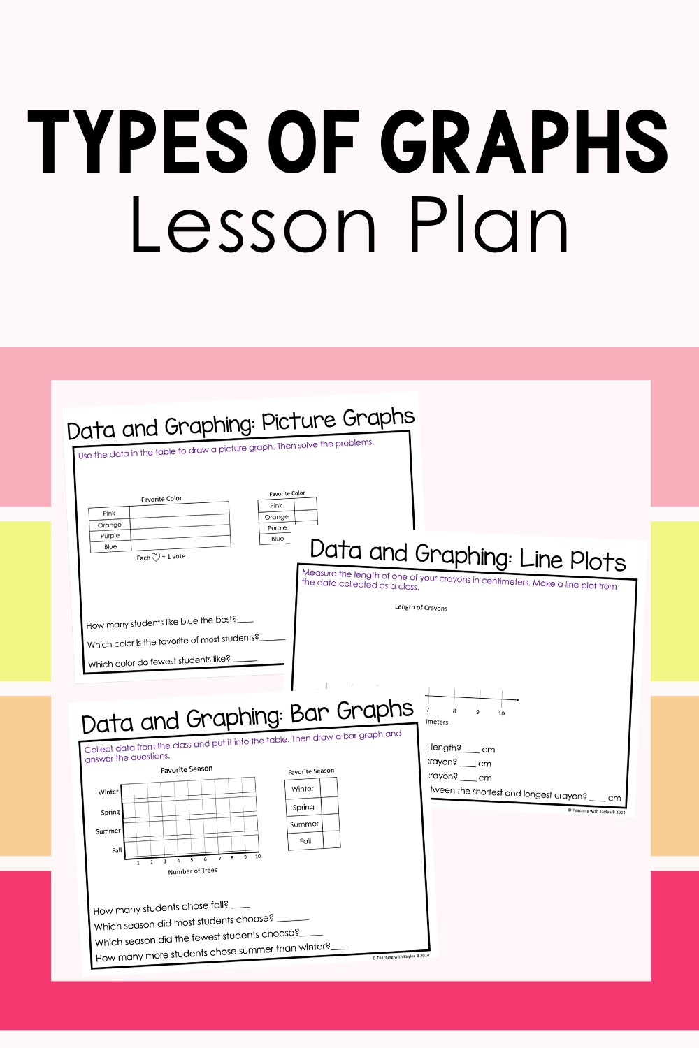 types of graphs lesson plan