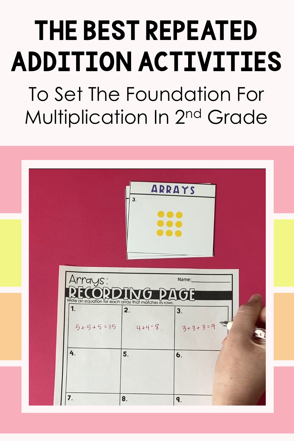 repeated addition activities